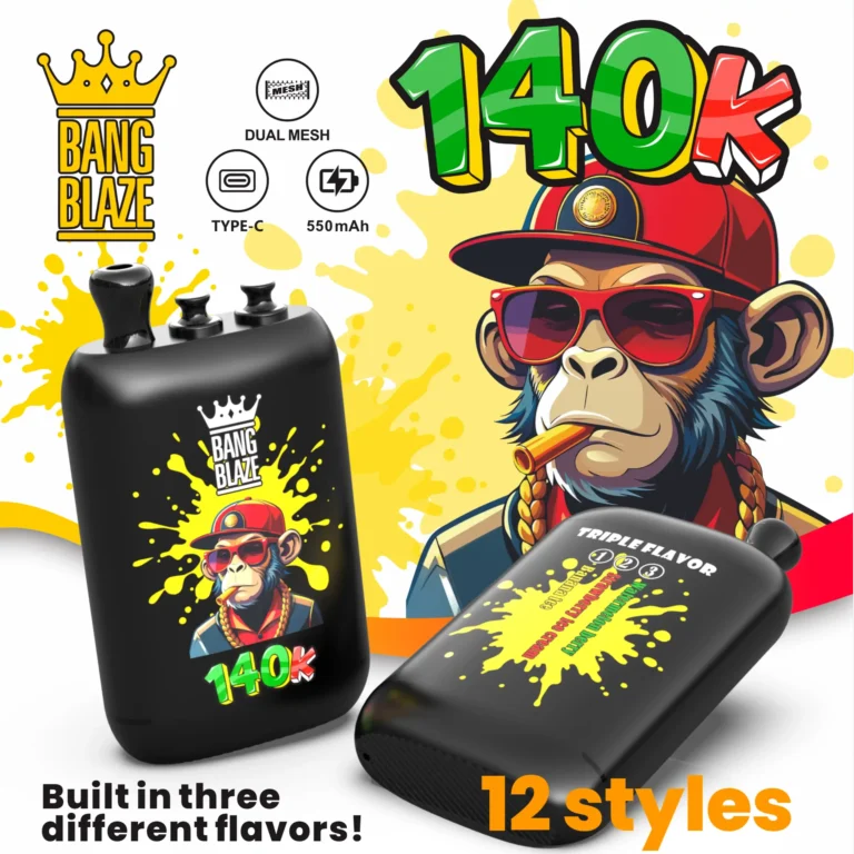 Bang Triple 140K – Jednorazová elektronická cigareta až do 140 000 potiahnutí