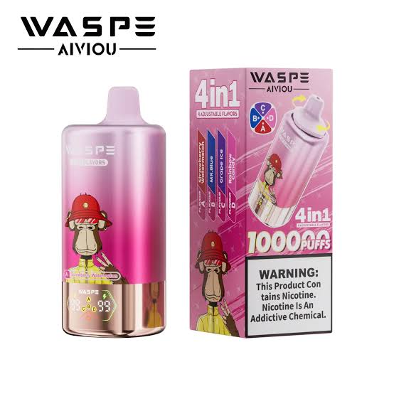 WASPE 100K – Jednorazová elektronická cigareta až do 100 000 potiahnutí