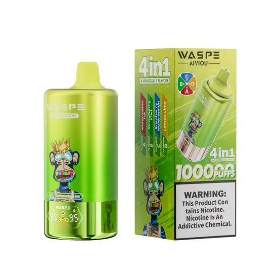 WASPE 100K – Jednorazová elektronická cigareta až do 100 000 potiahnutí