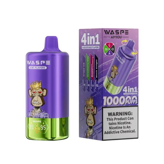 WASPE 100K – Jednorazová elektronická cigareta až do 100 000 potiahnutí